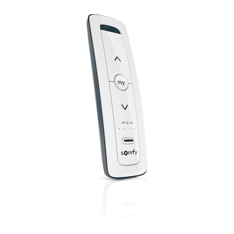 Hand-held remote for motorized screens