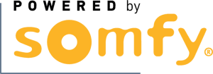 Powered by Somfy logo